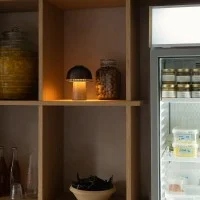 &Tradition Raku Lampada LED a Batteria Ricaricabile in Ceramica