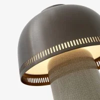 &Tradition Raku Lampada LED a Batteria Ricaricabile in Ceramica