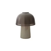 &Tradition Raku Lampada LED a Batteria Ricaricabile in Ceramica