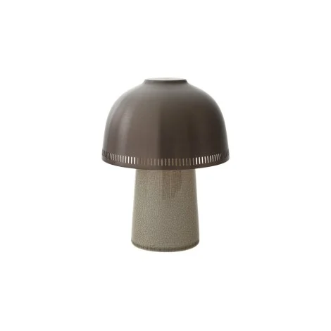 &Tradition Raku Lampada LED a Batteria Ricaricabile in Ceramica