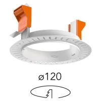 Flos Installation Frame No Trim for Round Kap 105