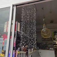 New Lamps 3D Cylinder Curtain 3m Decorative 500 LED High Brightness
