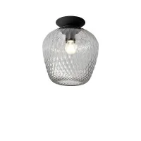 &Tradition Blown SW5 Ceiling Lamp in Glass by Samuel Wilkinson