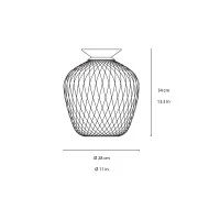 &Tradition Blown SW5 Ceiling Lamp in Glass by Samuel Wilkinson
