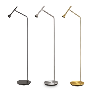 Ideal Lux Diesis Minimal Floor Lamp in Metal