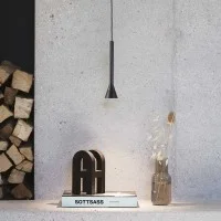 Ideal Lux Diesis Minimal Indoor Suspension Lamp in Metal