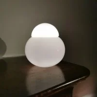 Fontana Arte Daruma Lampada da Tavolo Storica By Sergio Asti 1968