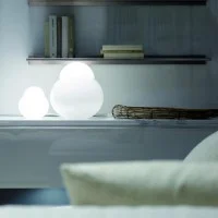 Fontana Arte Daruma Historical Table Lamp By Sergio Asti 1968