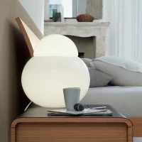 Fontana Arte Daruma Historical Table Lamp By Sergio Asti 1968