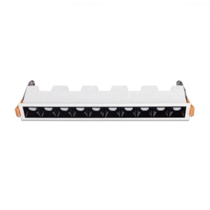 Blade Faretto Lineare da Incasso 10 Punti Luce LED 10W 36° Bianco/Nero
