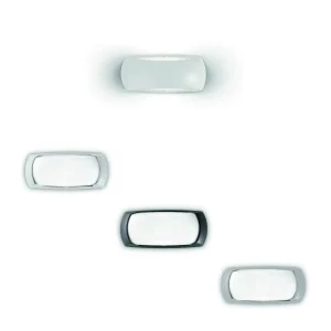 Ideal Lux Francy Wall Lamp in Resin High Resistance for Outdoor