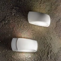 Ideal Lux Francy Wall Lamp in Resin High Resistance for Outdoor