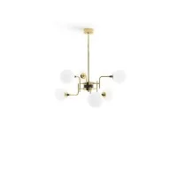 Stilnovo Galassia Adjustable Suspension Lamp in Glass