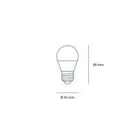 Ideal Lux Lampadina Mini Sfera E27 LED 6W Opalino Ideal Lux Lampadina Mini Sfera E27 LED 6W Opalino