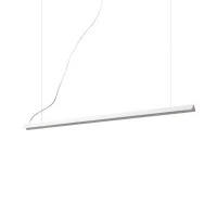 Ideal Lux V-Line Linear LED Suspension Lamp for Indoors