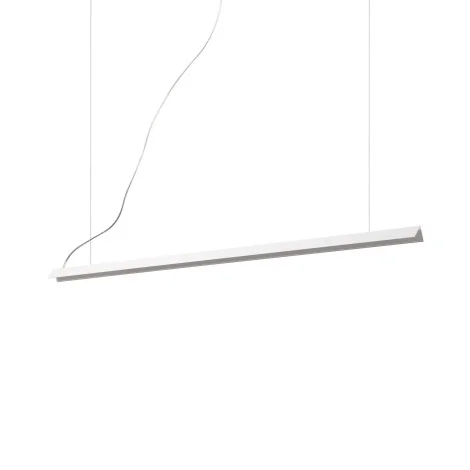Ideal Lux V-Line Linear LED Suspension Lamp for Indoors