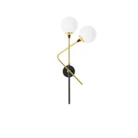 copy of Stilnovo Galassia Single Light Wall Lamp in Glass for Indoors
