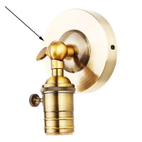 Brass joint for tige M10X1 accessory for lamp holders ceiling