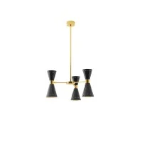 Stilnovo Megafono 3x2 Lampada Regolabile Doppio Cono a Sospensione