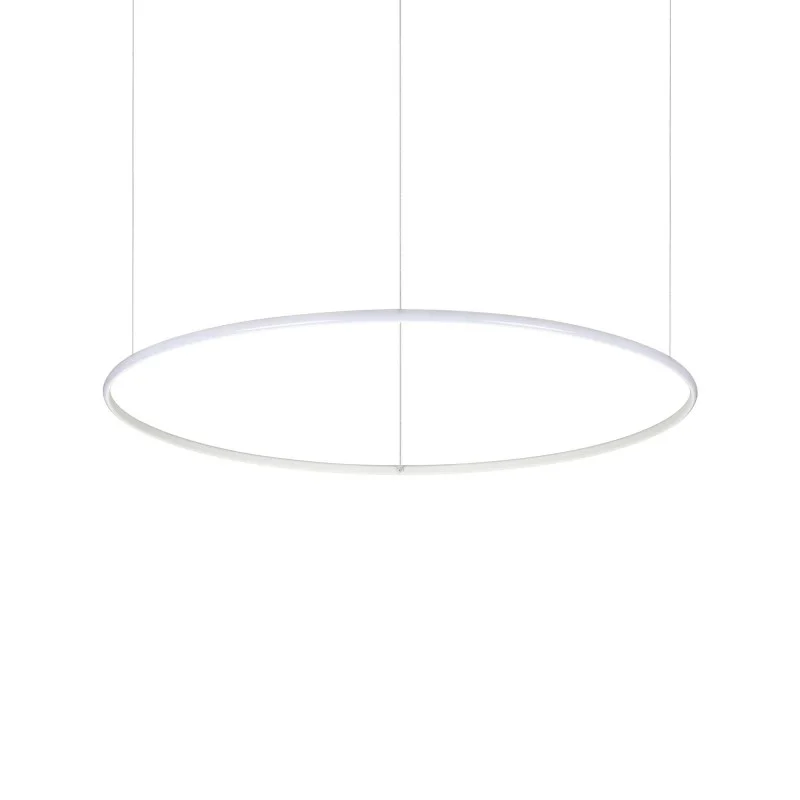 Ideal Lux Hulahoop Circular Suspension Lamp for Indoors Ideal Lux Hulahoop Circular Suspension Lamp for Indoors