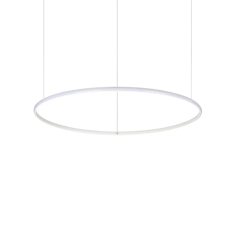 Ideal Lux Hulahoop Circular Suspension Lamp for Indoors