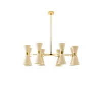 Stilnovo Megafono 8x2 Adjustable Double Emission Suspension Lamp