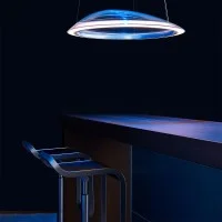 Artemide Ameluna RGB LED Suspension Lamp by Mercedes Benz