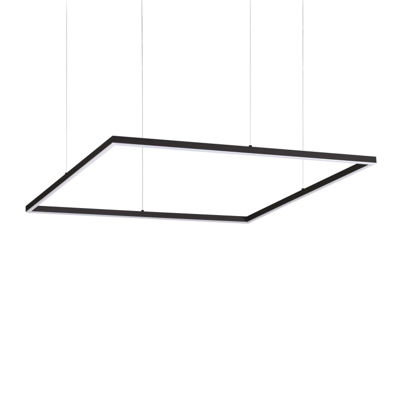 Ideal Lux Oracle Slim Square LED 3000K Suspension Lamp for Indoor Ideal Lux Oracle Slim Square LED 3000K Suspension Lamp for Indoor
