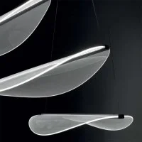 Stilnovo Diphy L54 Lampada Curvata da Sospensione By Mirco Crosatto