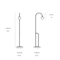 Linea Light Butler LED Floor Lamp for Outdoor Linea Light Butler LED Floor Lamp for Outdoor