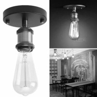 Ceiling or Wall Lamp with Chrome Lampholder Vintage style with