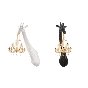 Qeeboo Giraffe In Love Wall Lamp E14 Socket for Indoor