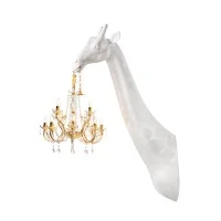Qeeboo Giraffe In Love Lampada da Parete Attacco E14 per Interno