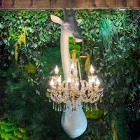 Qeeboo Giraffe In Love Lampada da Parete Attacco E14 per Interno