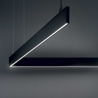 Ideal Lux Linus Dimmable Linear Suspension LED Lamp for Indoor