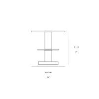 Fontana Arte Coffee Table 1932 in Glass and Metal by Gio Ponti