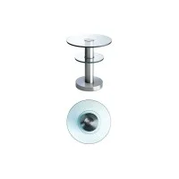 Fontana Arte Coffee Table 1932 in Glass and Metal by Gio Ponti