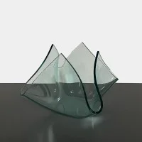 Fontana Arte Cartoccio Q 1932 Glass Vase By Pietro Chiesa