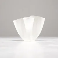 Fontana Arte Cartoccio 1932 Opal Glass Vase By Pietro Chiesa
