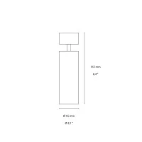 Ideal Lux Dynamite Lampada LED da Soffitto Orientabile per Interno