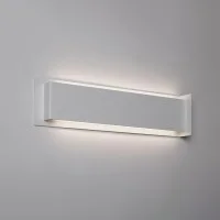 Cattaneo Abbraccio Rectangular Biemission Wall Lamp for Indoor