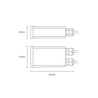 Flos Alimentatore 24Vdc 20W / 220-240V IP67 Classe II Impermeabile