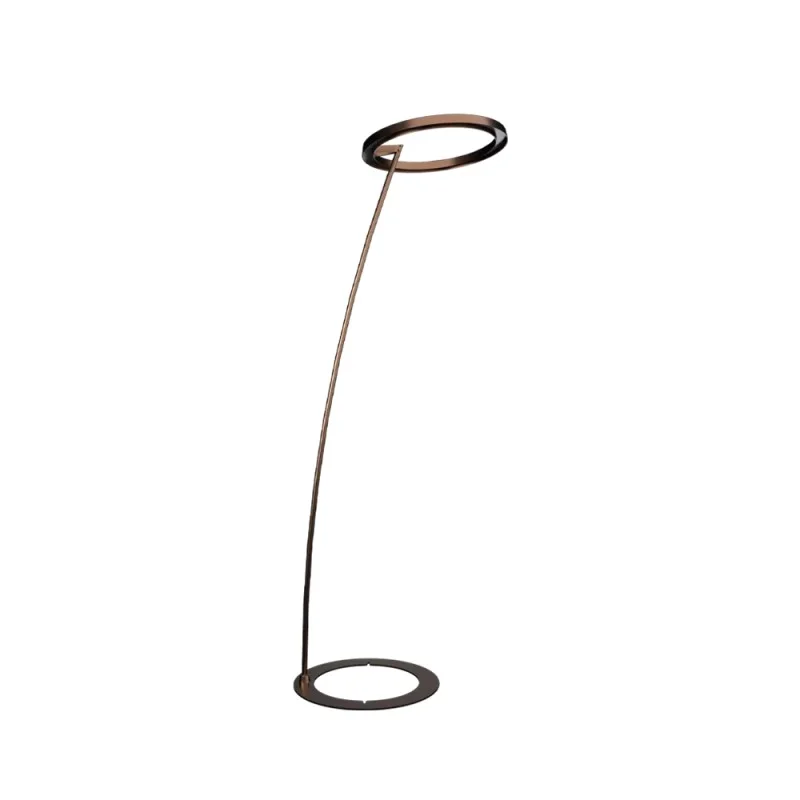 Linea Light Lira Lampada LED da Terra ad Anello per Esterno