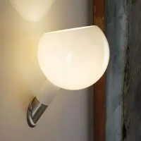 Fontana Arte Parola Lampada da Parete Dimmerabile in Vetro 1980