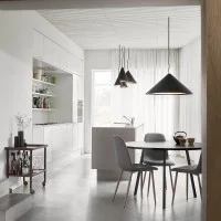 Louis Poulsen Keglen 250 Conical Suspension LED Lamp By BIG