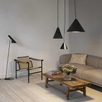 Louis Poulsen Keglen 250 Conical Suspension LED Lamp By BIG