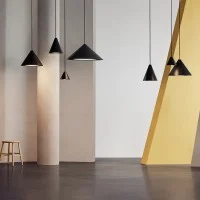 Louis Poulsen Keglen 250 Conical Suspension LED Lamp By BIG