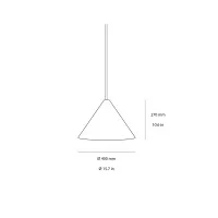 Louis Poulsen Keglen 400 Lampada LED Conica da Sospensione By BIG
