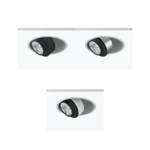 Flos Anthony Downlight Faretto LED Basculante da Incasso a Soffitto