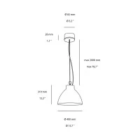 Wever & Ducrè Bishop 4.0 Lampada da Sospensione a Campana